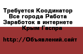 Требуется Коодинатор - Все города Работа » Заработок в интернете   . Крым,Гаспра